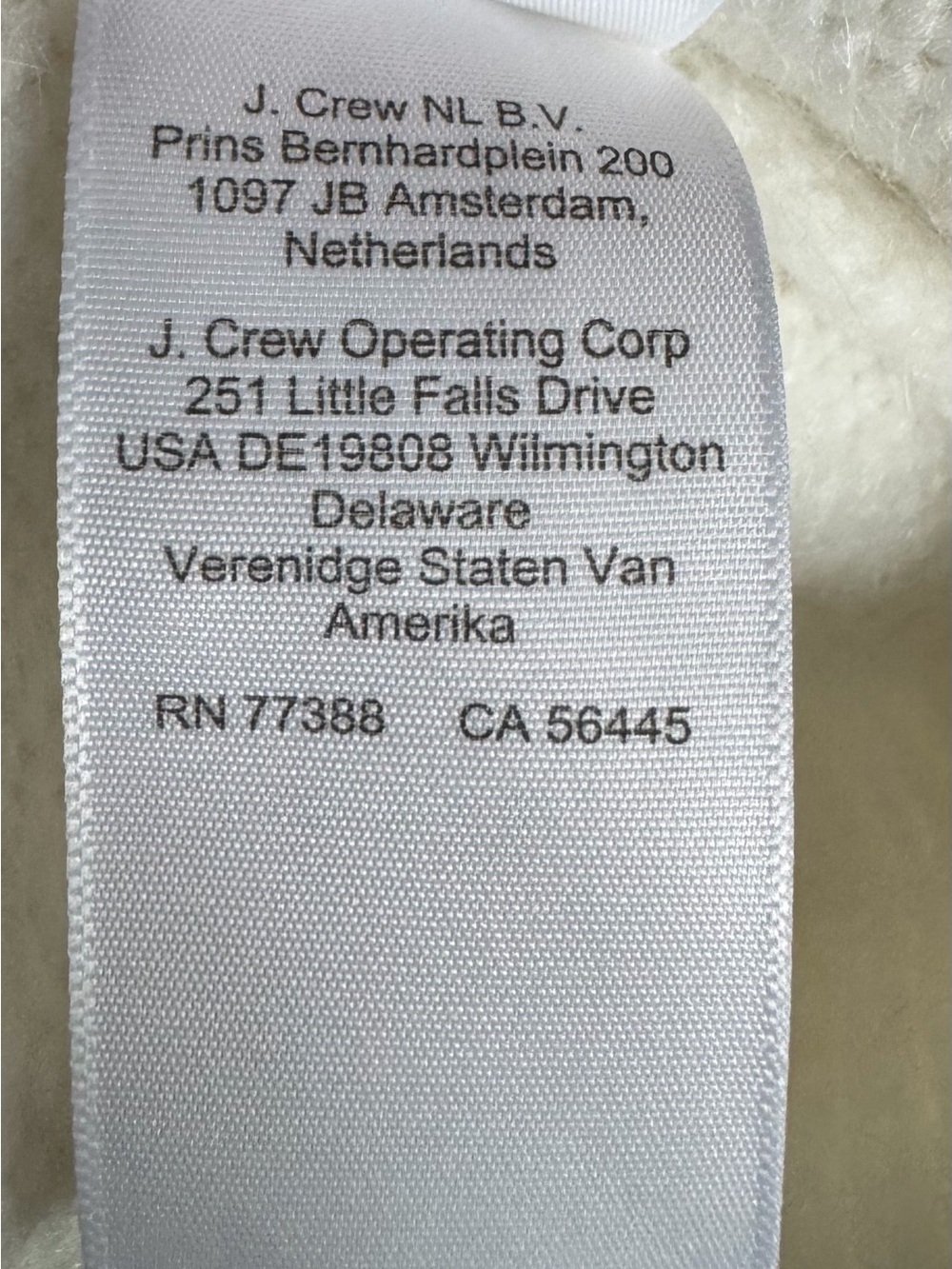 J. Crew Cream Fuzzy Crewneck Sweater - Picture 12 of 12